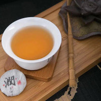醉享 福鼎白茶贡眉小茶饼100g