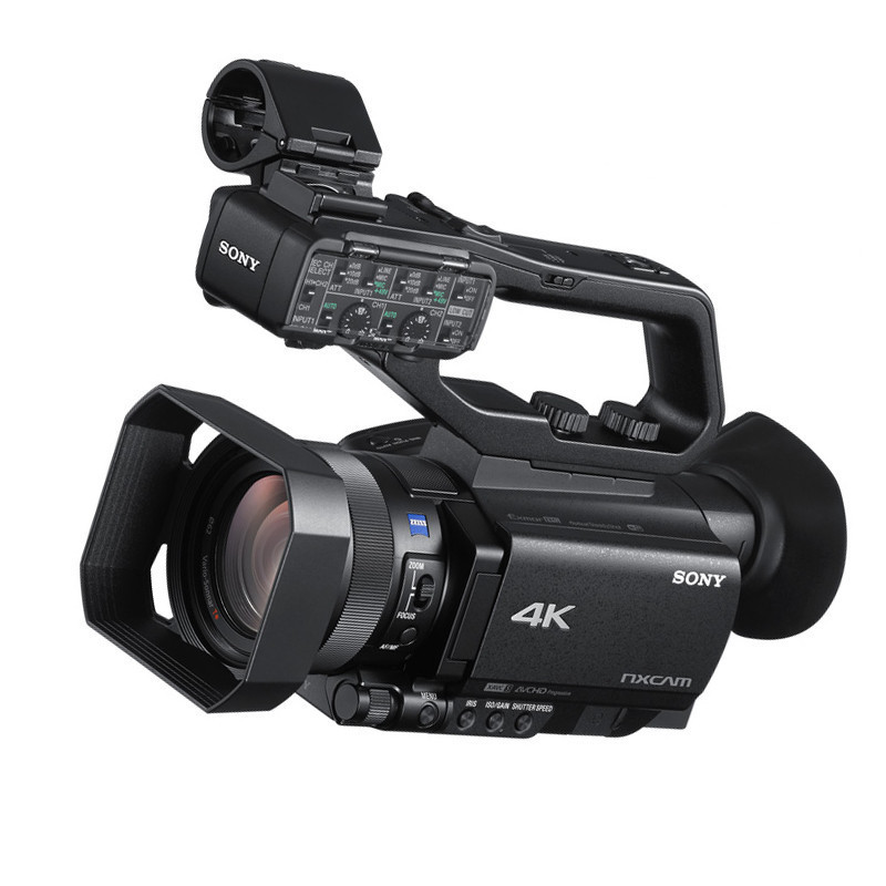索尼(SONY) HXR-NX80 4K掌中宝数码摄像机套餐 约1420万像素 3.5英寸显示屏