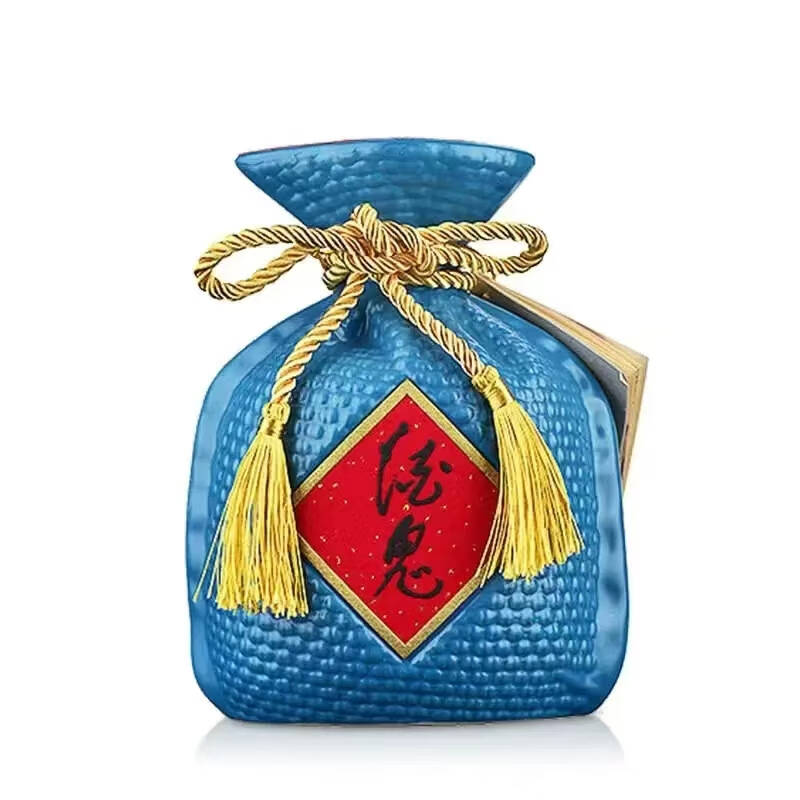 酒鬼酒 馥郁经典蓝坛 52度500ml*2瓶 馥郁香型白酒 新老版年份随机高清大图