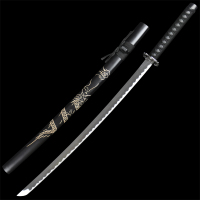 儒匠 入门级日本刀 武士刀 东洋刀 长刀 短刀 户外自卫防身军刀 村正妖刀 龙泉刀剑 成人 金属 动漫刀剑 未开刃