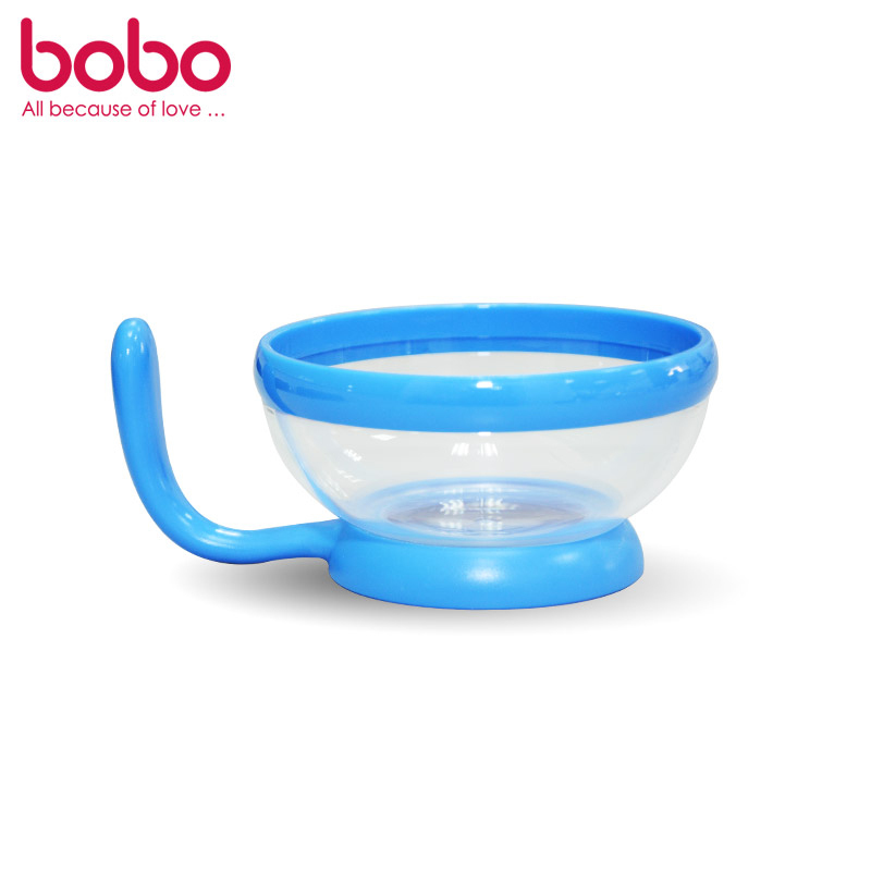 乐儿宝(bobo)易握学食碗(Tritan料)绿色 BD121-G