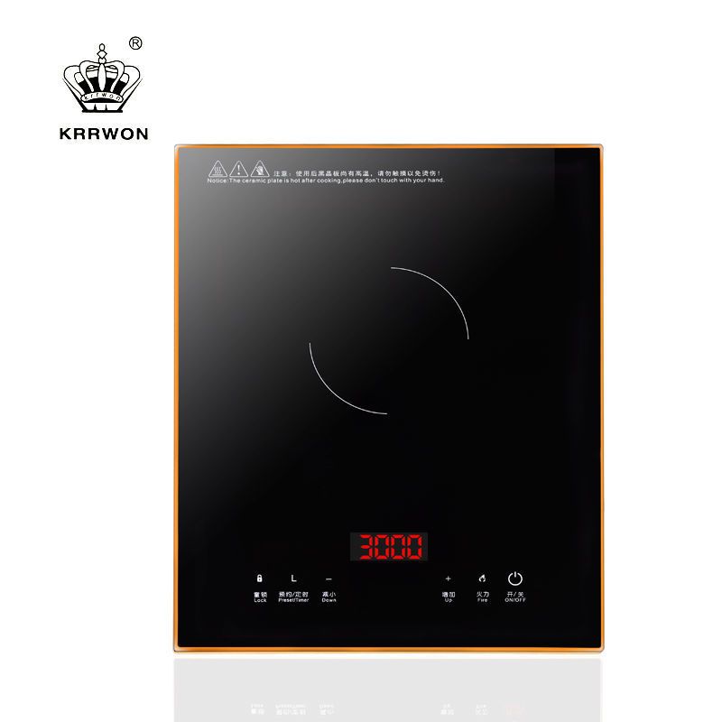 家用嵌入式 台式 爆炒大功率3000w电陶炉 电磁炉|嵌入式电陶炉3000W(金包边)