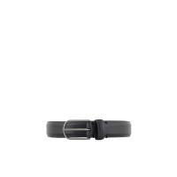 阿玛尼(EMPORIO ARMANI)男士皮革腰带穿孔设计可调节时尚百搭品牌