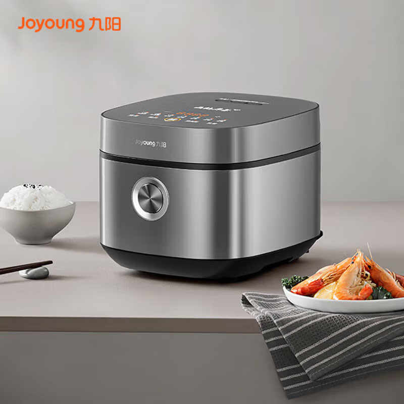 九阳(Joyoung)电饭煲家用金钻原釜不粘内胆多功能智能预约电饭煲 F40FY-F332 4L 台