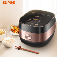 苏泊尔(SUPOR)电饭煲电饭锅IH电磁加热智能预约5L/升电饭煲触摸操控精铁球釜内胆家用智能电饭煲SF50HC32