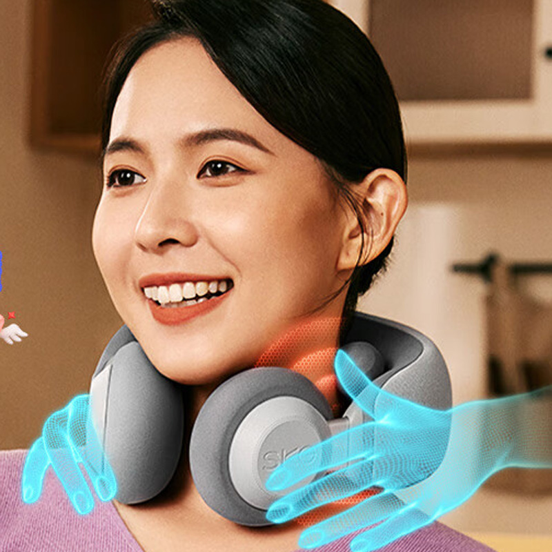 SKG 颈椎按摩仪灰色N3系列2代