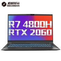 机械革命(MECHREVO) 蛟龙P 17.3英寸 游戏本(R7-4800H 16G 1T+512G固态 RTX2060-6G 144Hz) 定制 窄边框 轻薄本 笔记本电脑