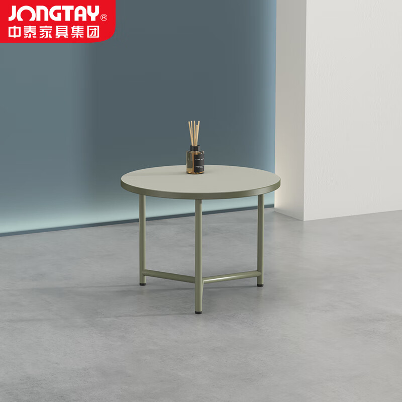 中泰(jongtay)小圆桌茶几客厅沙发边几北欧边桌阳台小桌子咖啡桌 J-OKE-Q06高清大图