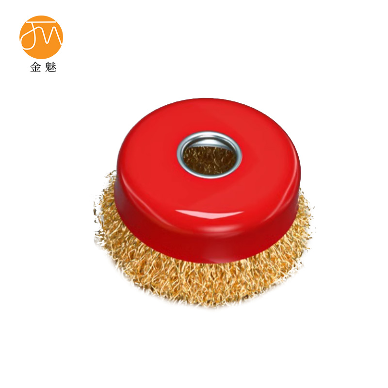 金魅 钢丝刷头 100型 孔16mm 个高清大图