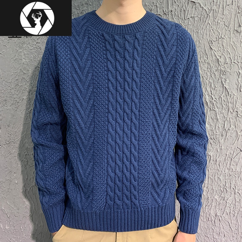 男士毛衣麻花粗针