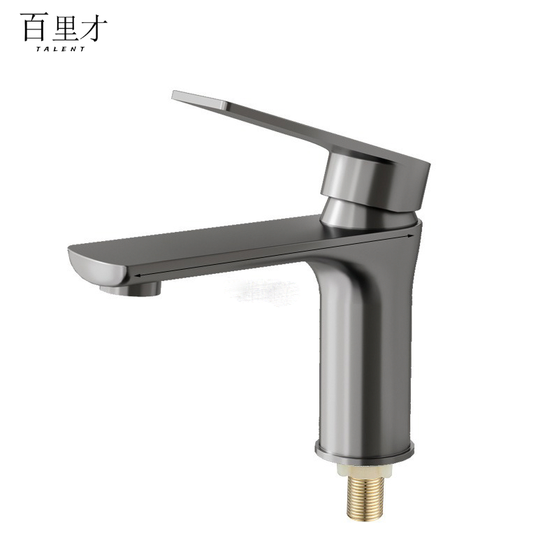 百里才 面盆水龙头 冷热 个