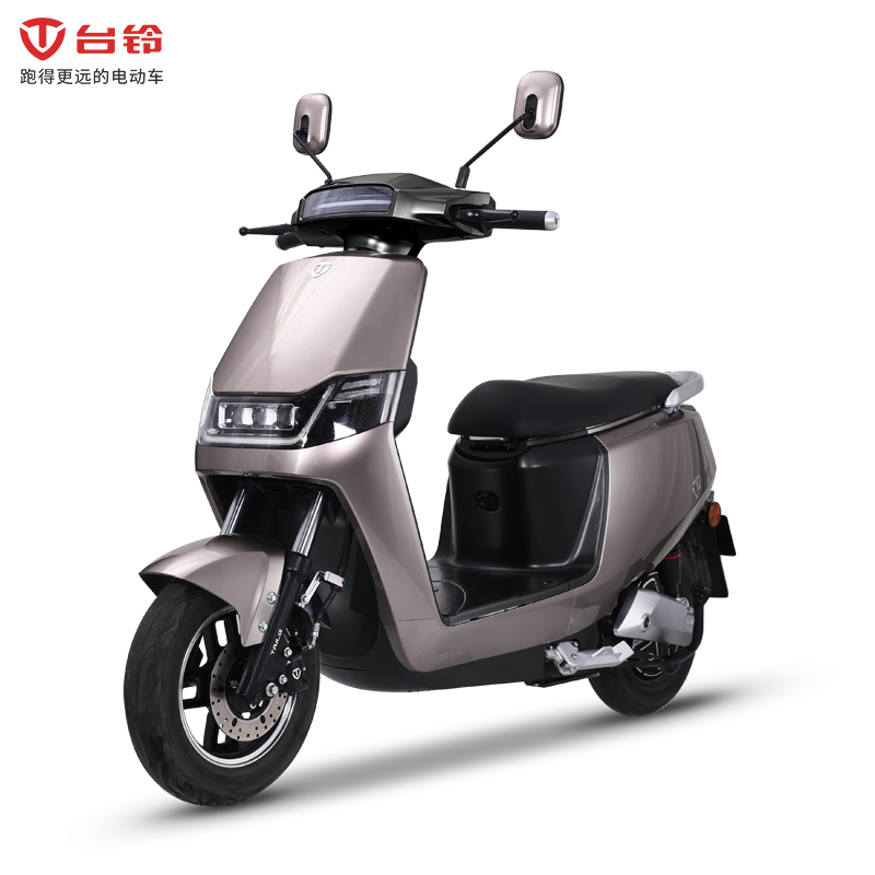 台铃新款lion狮子新国标一键启动电动轻便摩托车成人碟刹电动车智远版