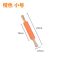 新品值硅胶擀面杖实木滚轴不沾面粉棍家用儿童大中小饺子擀面棍