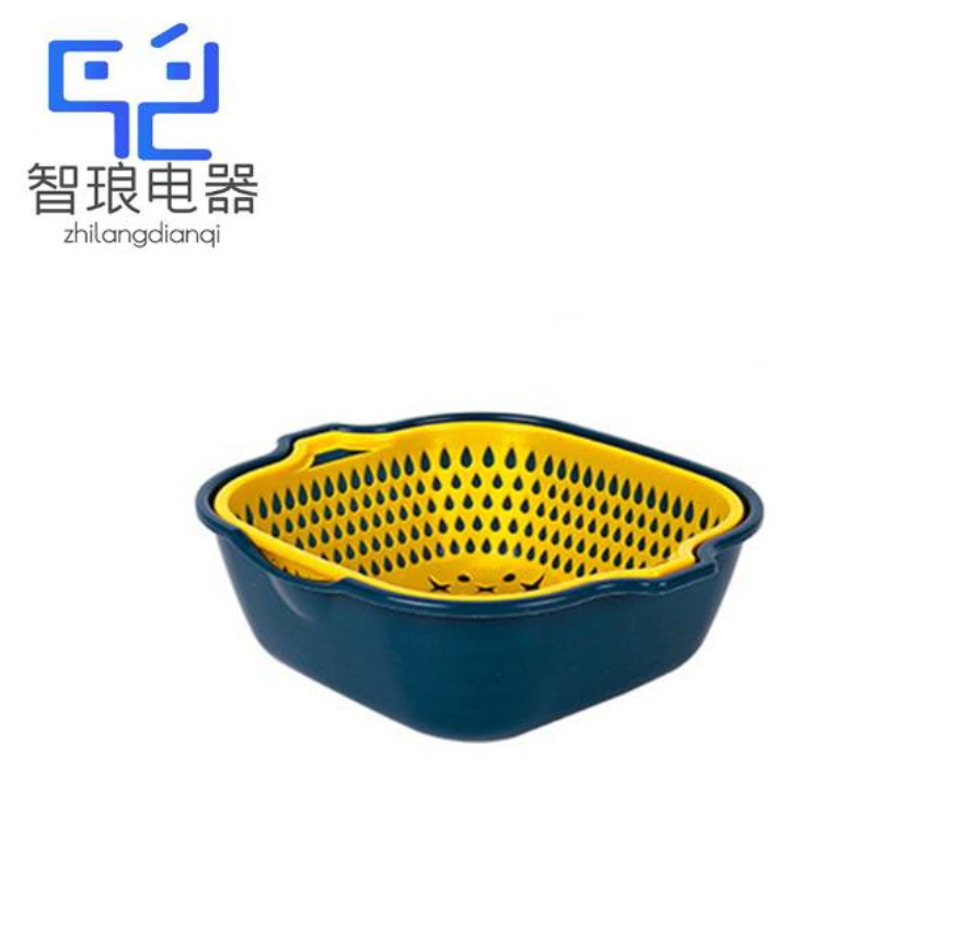 万允 多功能厨房沥水篮 大号27.5*24*9cm/个(大号27.5*24*9cm)