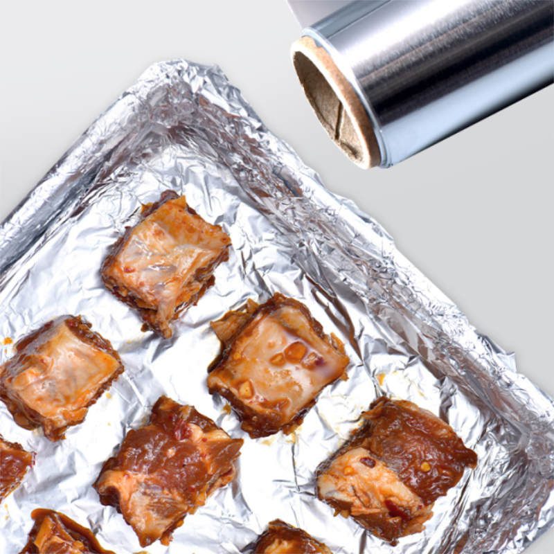 希艺欧锡纸家用烤箱烧烤用铝箔纸30cm5米拍一发二参数