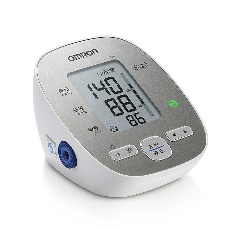 欧姆龙(OMRON)家用电子血压计 血压仪智能加压血压测量仪 U32K高清大图