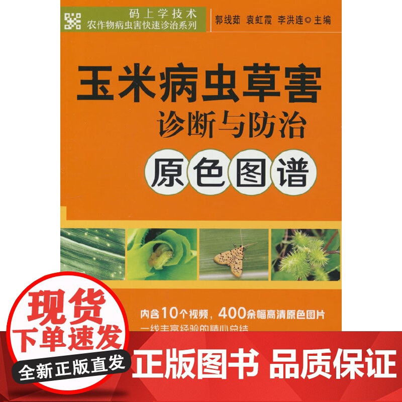 玉米病虫草害诊断与防治原色图谱高清大图