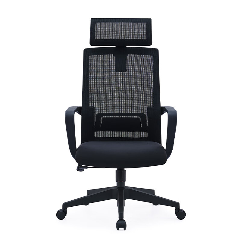 圣斯顿 CH-180A-LP 645*585*1125-1215mm 职员椅办公椅 把黑色高清大图