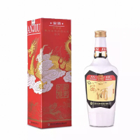 融汇老酒 安酒 55度 复古版 龙盒安酒 浓香型 2018年 500mlx6瓶 非原箱