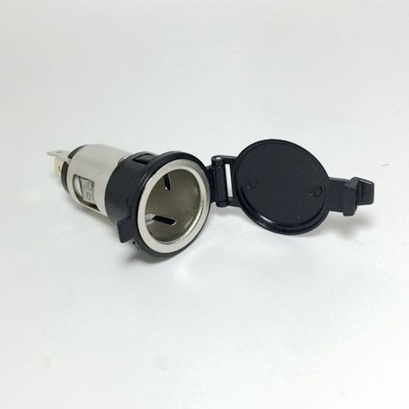 通用手机车充头24v车载电源座改装加装汽车点烟器插座12v母座取电母座