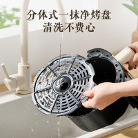 荣事达空气炸锅家用多功能一体新款大容量电烤箱全自动电炸锅智能触控+可视窗口
