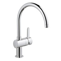 德国-高仪(GROHE)费莱尔单孔厨房水槽龙头 冷热水可旋转 原装进口