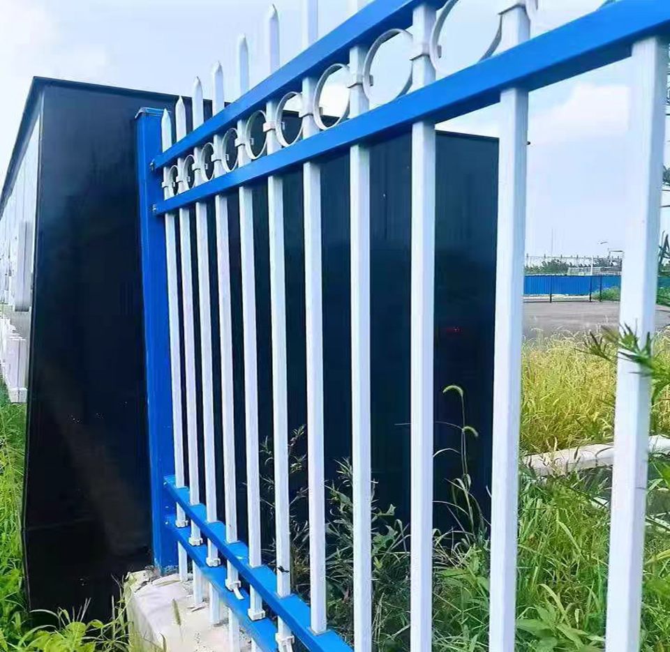 诚智旺 锌钢护栏 高1.5m3根横梁/米高清大图