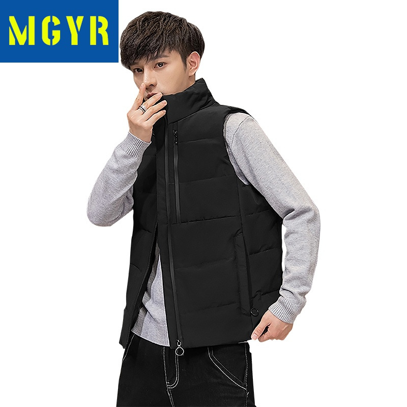 MGYR2020新款羽绒服马甲可圆领立领羽绒内搭背心外穿马甲户外羽绒衣