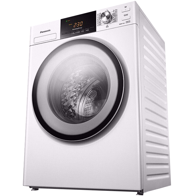 panasonic松下xqg80nhebz纤薄bldc变频全自动滚筒洗衣机8kg公斤