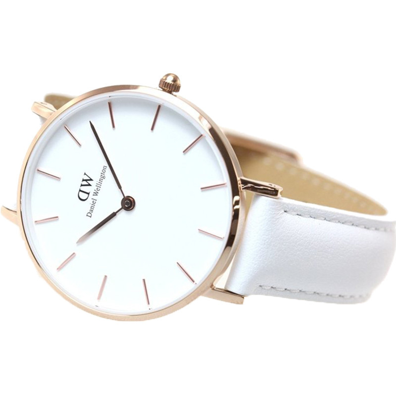 [直营]丹尼尔惠灵顿(Daniel Wellington) Classic Petite系列欧美品牌皮革表带女士石英表
