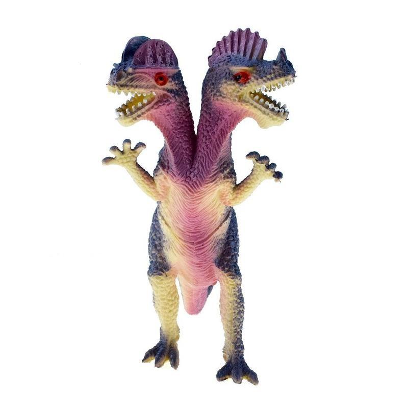 绿色双头龙双头恐龙模型双头怪兽哥斯拉模型玩具儿童玩具模型礼物