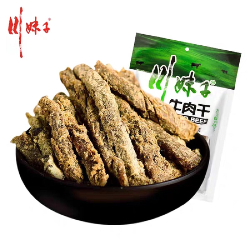 川妹子五香牛肉干156g