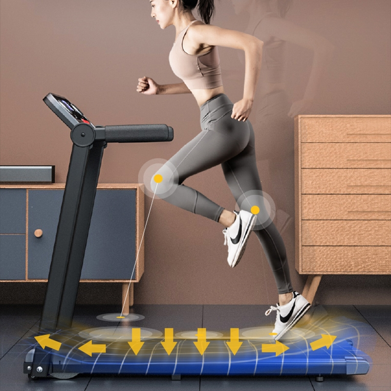 平板走步机家用小型健身闪电客跑步机折叠减震室内电动运动器材