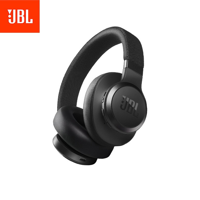 JBL LIVE660NC 暗夜黑 头戴式数字降噪无线耳机