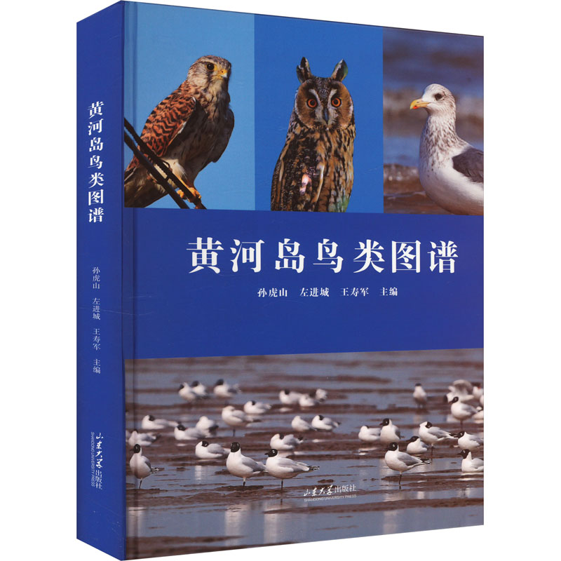 [M]黄河岛鸟类图谱-9787560779973高清大图