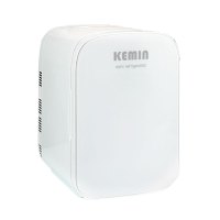 科敏K22迷你小冰箱车载小型家用单门式微型学生宿舍冰箱单人用制冷藏化妆品面膜母乳 K22单核机械版-车家两用[月光白]