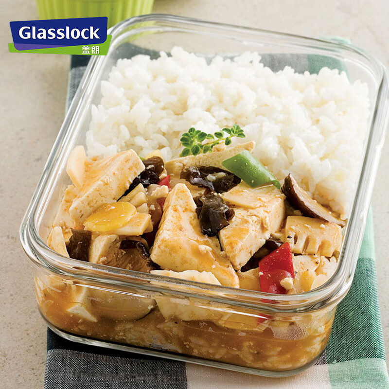 盖朗(GlassLock)保鲜盒进口品长方形 1100ml MCRB-110高清大图