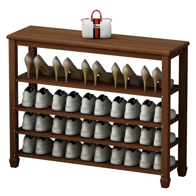 森美人鞋架简易家用实木鞋柜北欧收纳凳口可坐穿鞋凳简约现代换鞋凳高清大图