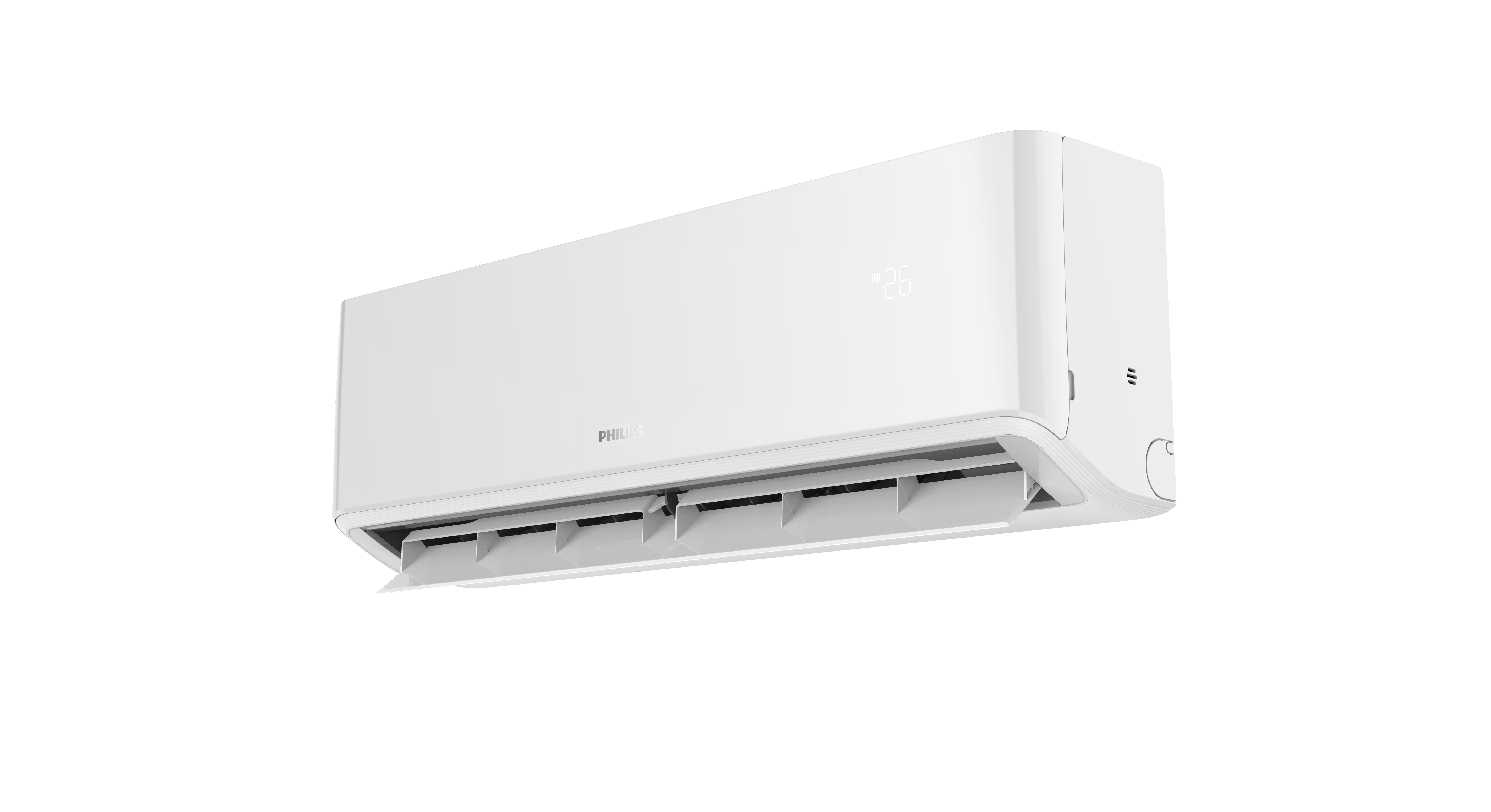 飞利浦大1匹新1级节能变频空调FAC26V1Ab1HR白色挂壁冷暖高清大图