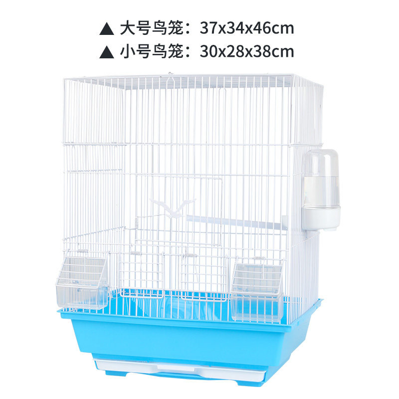 大号鸟笼子鹦鹉笼豪华虎皮玄凤牡丹八哥鹩哥相思鸟文鸟繁殖笼鸟高清大图