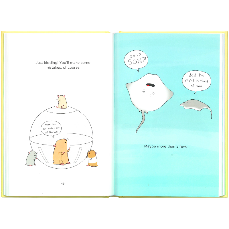 莉兹·克里莫亲情系列套装 [正版]Liz Climo亲情系列3册 你是妈妈 你是爸爸 你被爱着 莉兹·克里莫 幽默漫画高清大图