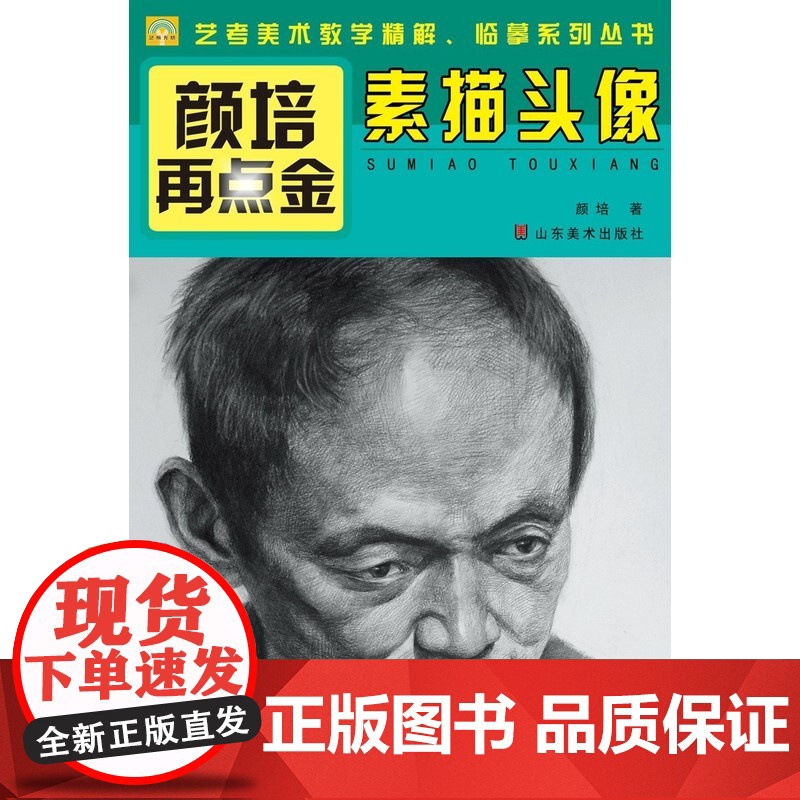 颜培再点金——素描头像(艺考,艺术考级9-10级考生)高清大图