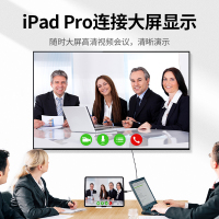绿联 type-c接口转HDMI线 适用苹果电脑华为接电视投影仪转换器 4K高清线转接头 1.5米黑