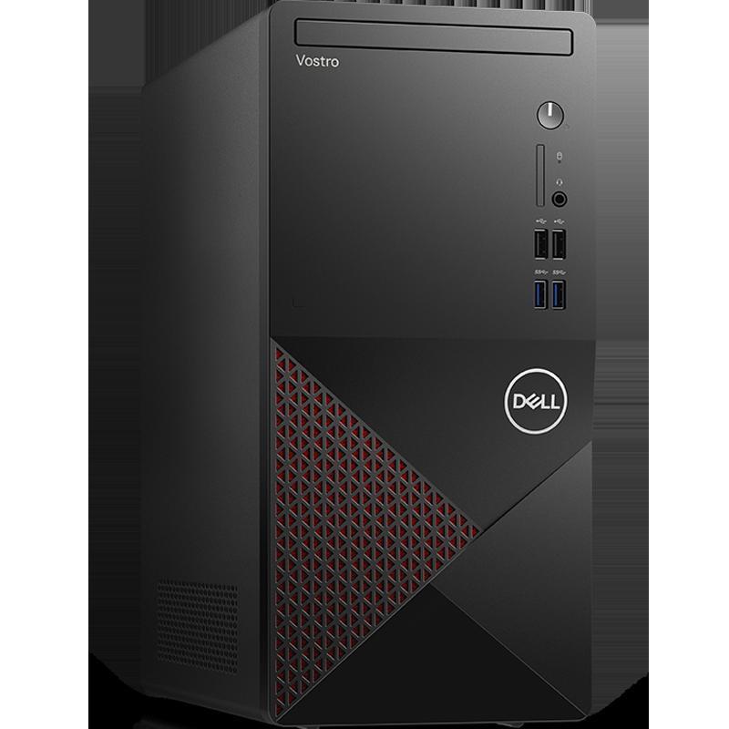 戴尔(DELL) Vos成就3881十代酷睿 i5-10400 商用办公高性能台式电脑游戏设计主机i5-10400 8G内存 256G固态+1T机械 2G独显 定制