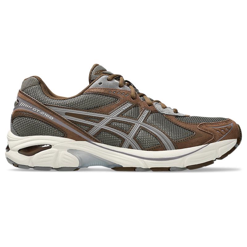 亚瑟士(ASICS)复古跑感综合训练鞋工业风缓震舒适运动鞋 Dark_Taupe/Clay_Grey 44.5