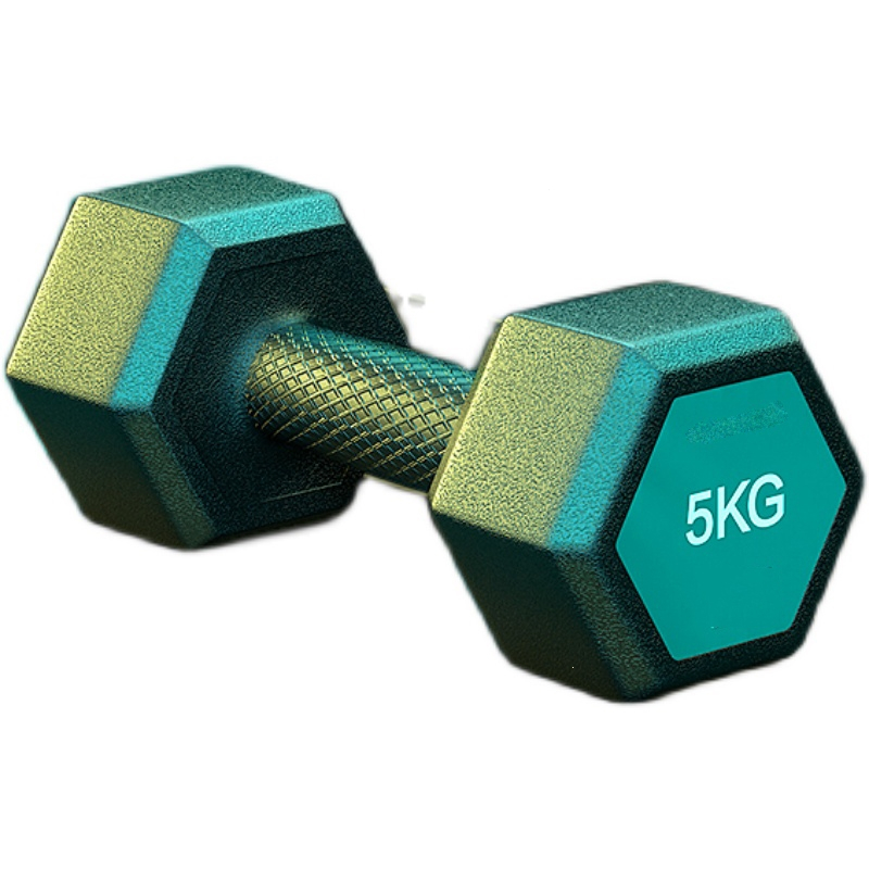包胶哑铃闪电客男士健身家用器材练臂肌5kg1020公斤儿童小学宿舍女一