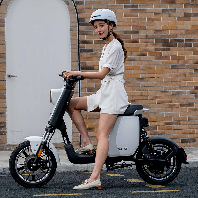 70迈智能电动车语音小爱同学导航行车记录仪拍照防盗跟踪定位APP无钥匙分享解锁一键启动新国标锂电池6.86寸大屏中控