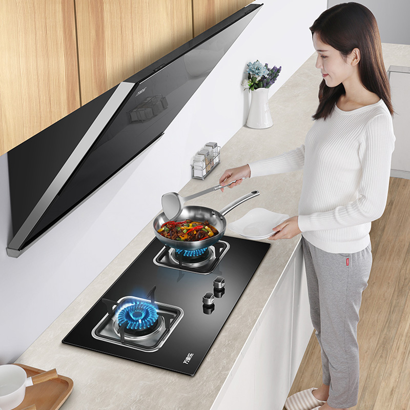 万家乐（Macro） 燃气灶JZY-K461B钢化玻璃 4.2KW一级能效台嵌两用灶具 液化气