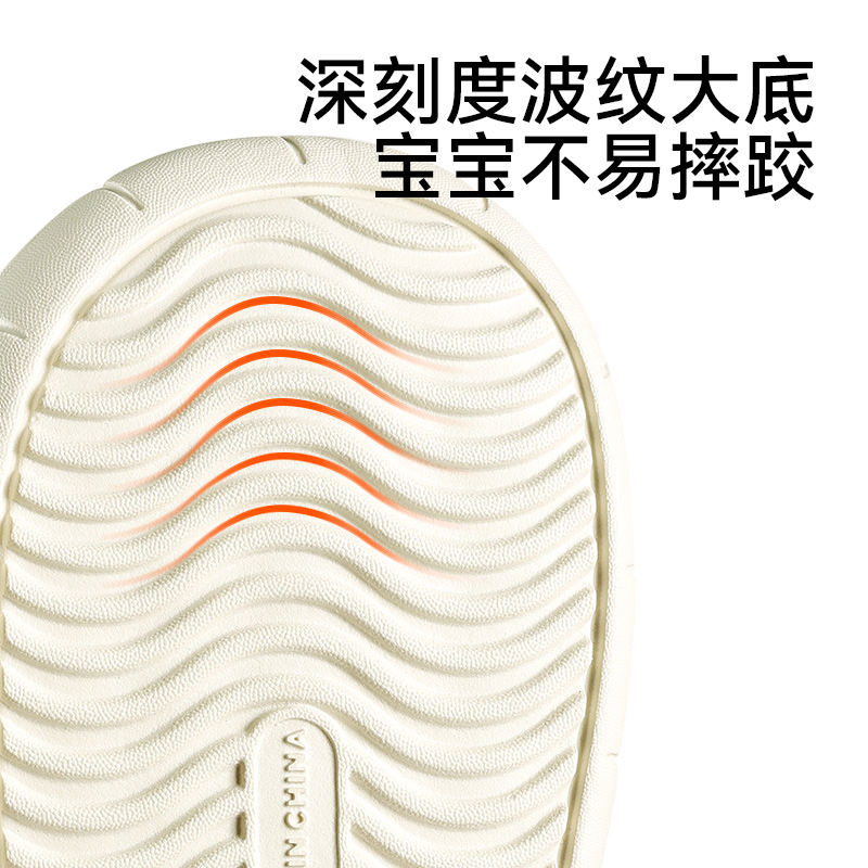 巴拉巴拉儿童棉拖鞋女童2025冬季加厚包根保暖男童室内宝宝棉鞋高清大图
