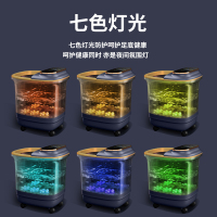 苏宁宜品足浴盆豪华全自动电动遥控按摩洗脚小型足浴器加热泡脚桶家用神器按摩旗舰杀菌款-新658足浴盆
